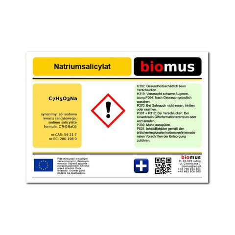 Natriumsalicylat 25kg BIOMUS