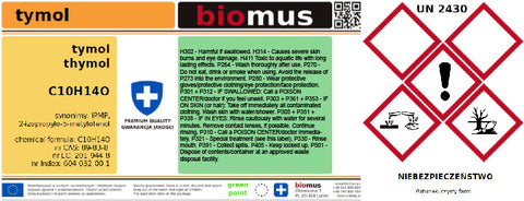 Thymol 100g BIOMUS