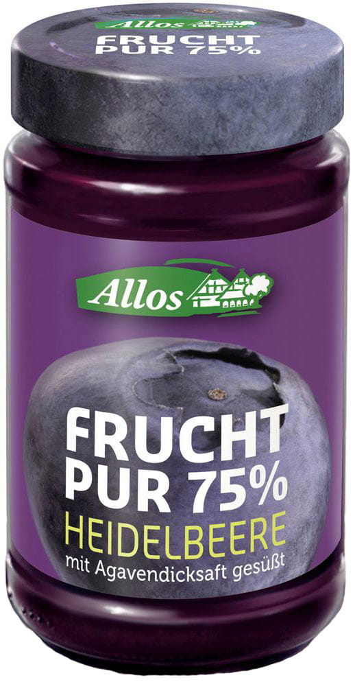 Beerenmousse (75% Frucht) BIO 250 g - ALLOS