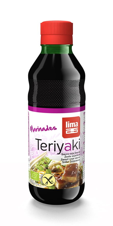 Süße Teriyaki-Sojasauce glutenfrei BIO 250 ml - LIMA