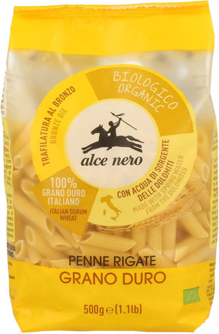 Penne (Grieß) Nudeln BIO 500 g - ALCE NERO