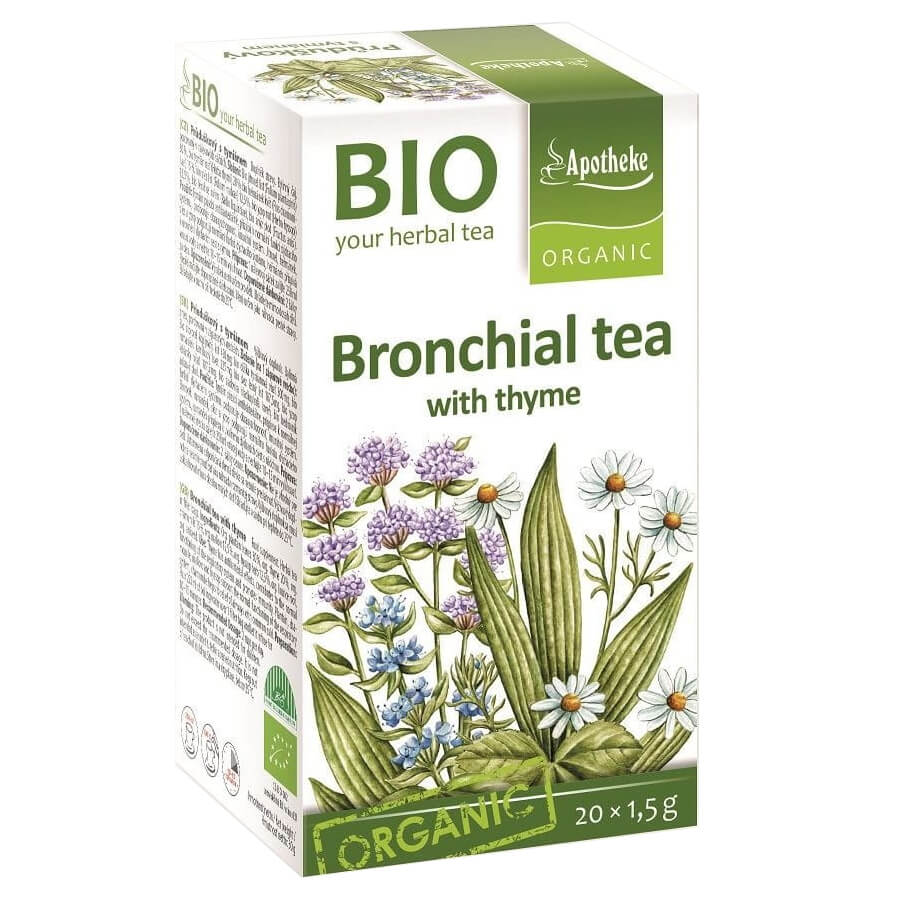 Bronchial-Tee mit Thymian BIO 20 x 15 g - APOTHEKE