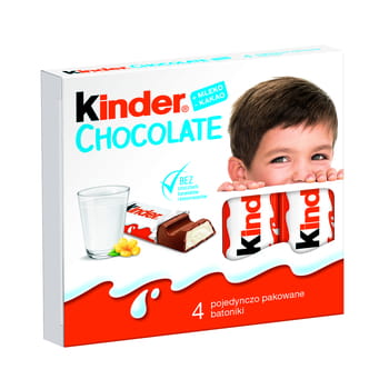 Kinder Chocolate Schokoriegel 4 Stück Ferrero 50g