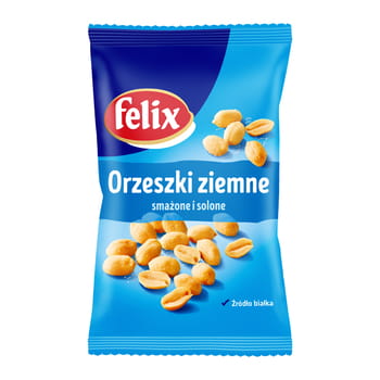 Gebratene und gesalzene Erdnüsse Felix 70g