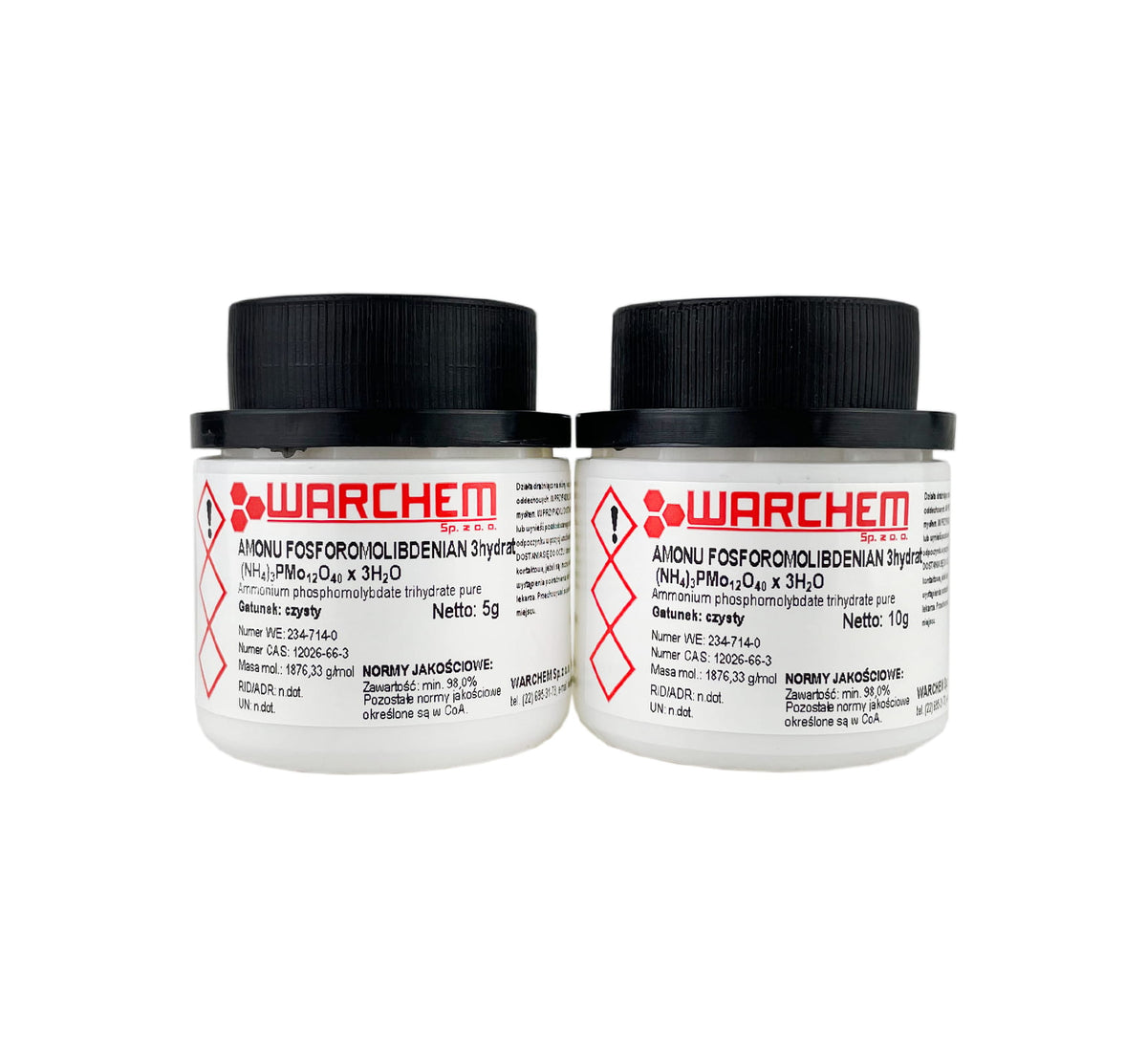 AMMONIUM PHOSPHOROMOLIBDATE 3hydrat - rein 5g WARCHEM