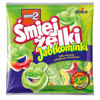 Nimm2 Śmiejżelki Jabłkominki Storck 90g