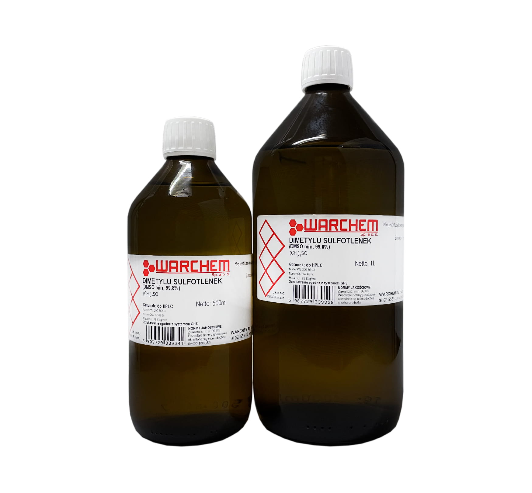 DIMETHYLSULPHOXID (DMSO) 99,8 % – für HPLC 500 ml WARCHEM