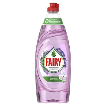 Geschirrspülmittel 100 % natürlicher Lavendel- und Rosmarinduft Fairy Naturals 650 ml