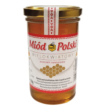 Polnischer Apis-Mehrblütenhonig 350g