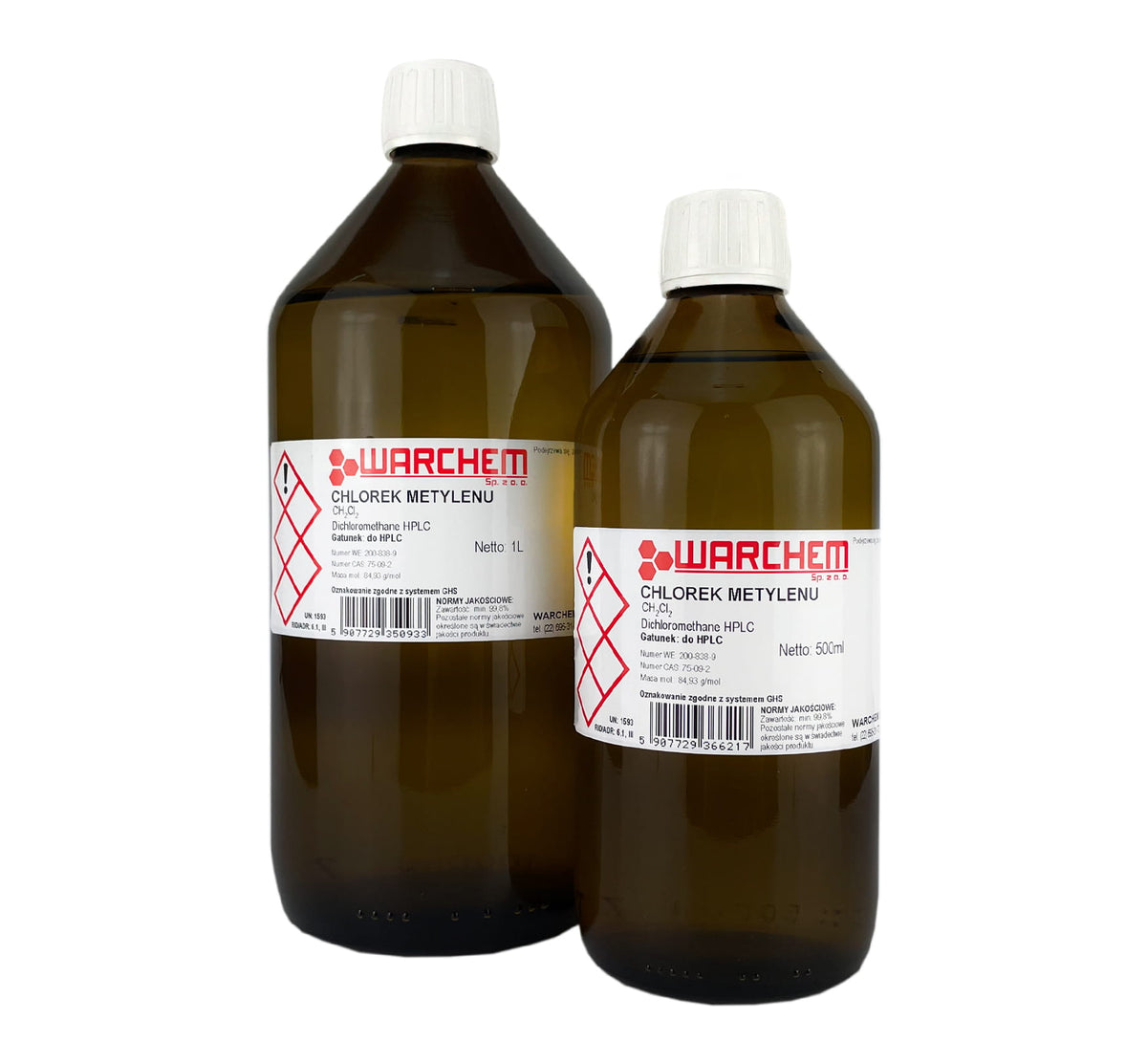 METHYLENCHLORID (DICHLORMETHAN) - HPLC 500 ml WARCHEM