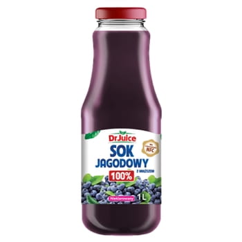 100 % Blaubeersaft Dr. Saft 1l