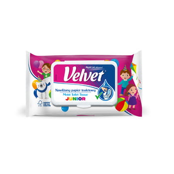 Nasses Toilettenpapier Velvet Junior 42Stk.