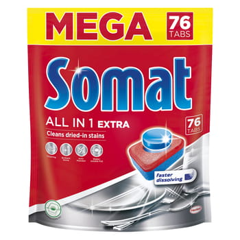 Somat All In One Extra Spülmaschinentabs 76 Stk.