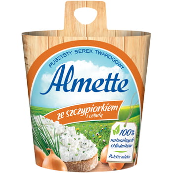 Almettekäse mit Schnittlauch und Hochlandzwiebeln 150g