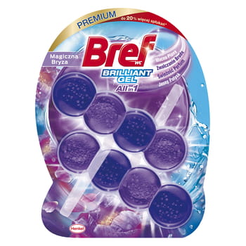 Bref Brilliant Gel Magic Breeze 2x42g Toilettenaufhänger