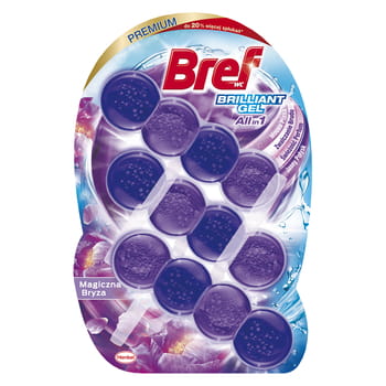 Bref Brilliant Gel Magic Breeze 3x42g Toilettenaufhänger