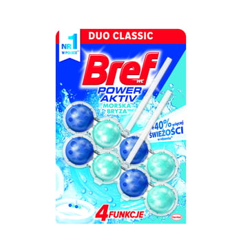 Bref Power Aktiv Sea Breeze Toilettenaufhänger 2x50g