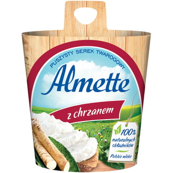 Almettekäse mit Meerrettich Hochland 150g