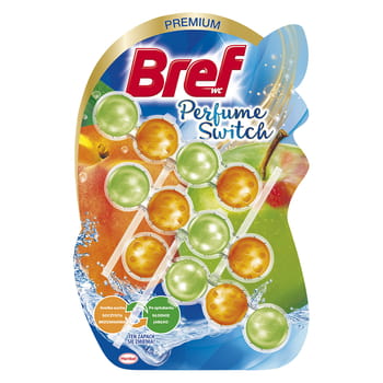 Toilettenanhänger Bref Perfume-Switch Peach&Apple 3x50g