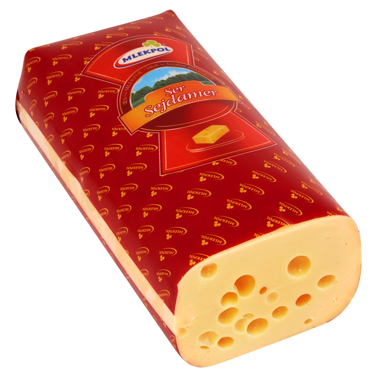 Von der Waage: Sejdamer Mlekpol-Käse (Scheiben ca. 150g)