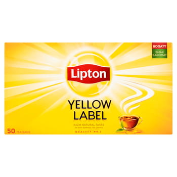 Teebeutel Yellow Label Lipton 50 Beutel 100g