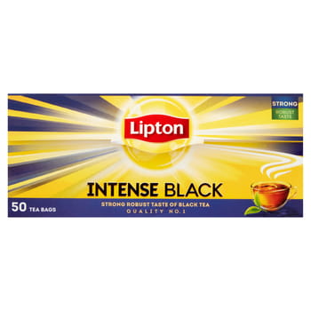 Teebeutel Intense Black Lipton 50 Beutel 115g