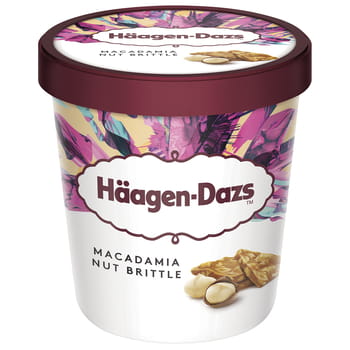 Haagen Frozen Ice Cream – Dazs Macadamianusskrokant 460 ml