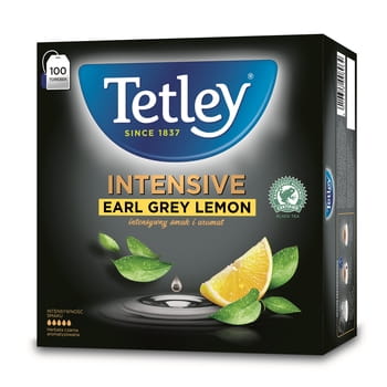 Teebeutel Earl Grey Intensive Zitrone Tetley 100 x2g Beutel