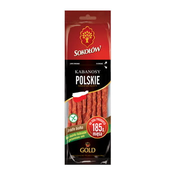 Goldpolnische Kabanos-Würstchen 100g