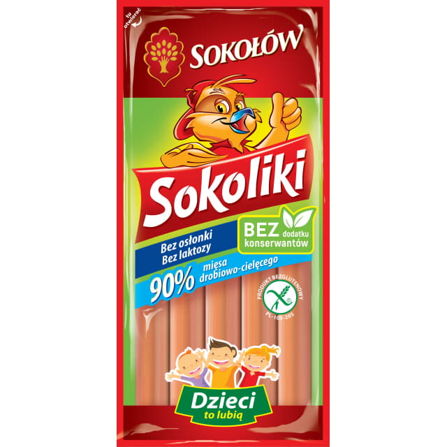 Sokoliki Sokołów-Würstchen 140g