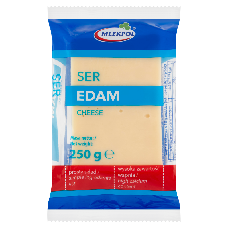 Käse am Stück Edamer Mlekpol 250g