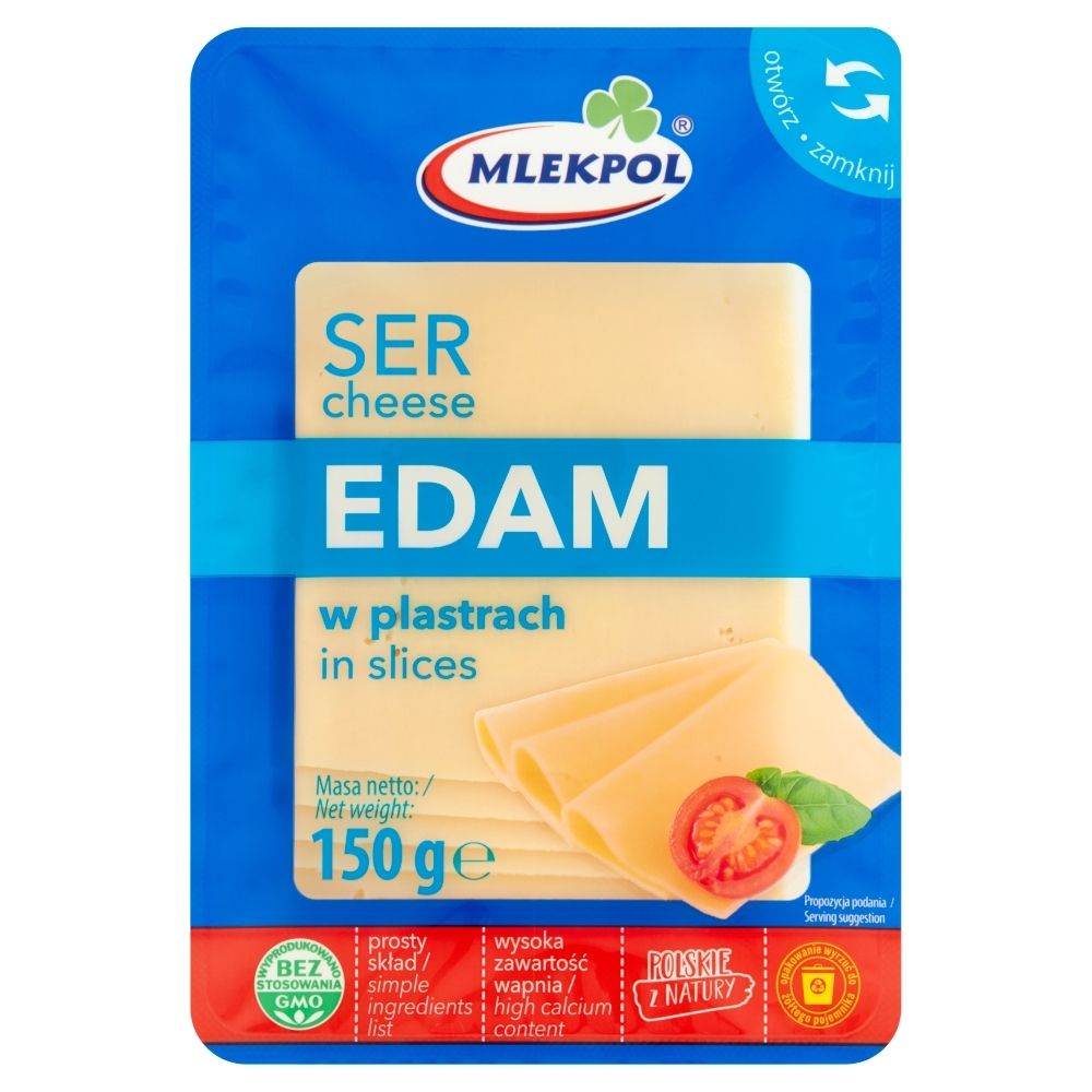 Käsescheiben Edamer Mlekpol 150g