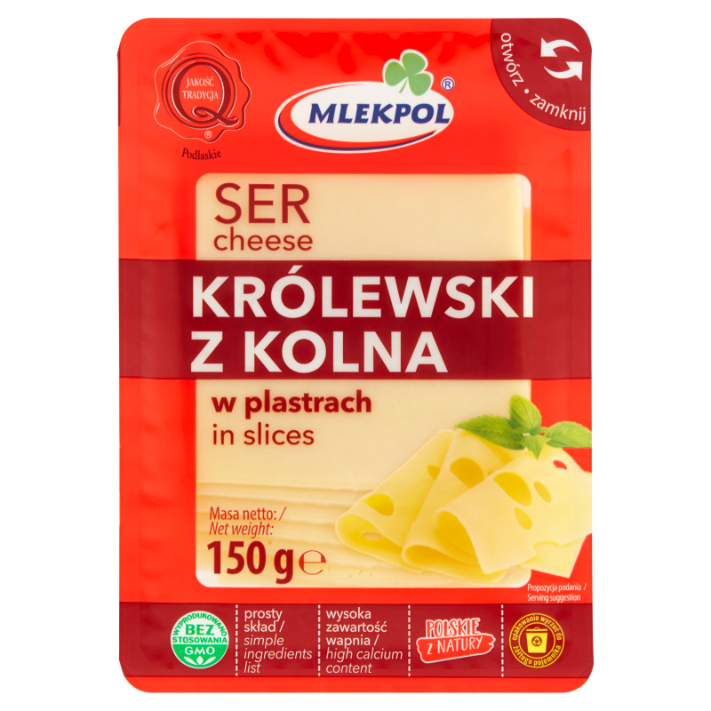 Königliche Käsescheiben von Kolno 150g Mlekpol