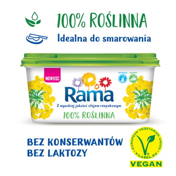 Rama Margarine 100 % pflanzlich 450 g