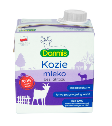 Ziegenmilch ohne Laktose Danmis 500ml