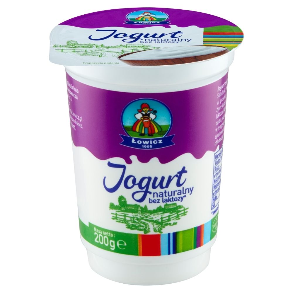 Naturjoghurt ohne Laktose 200g Łowicz