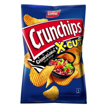 Chips Crunchips X-CUT CHAKALAKA Lorenz 140g