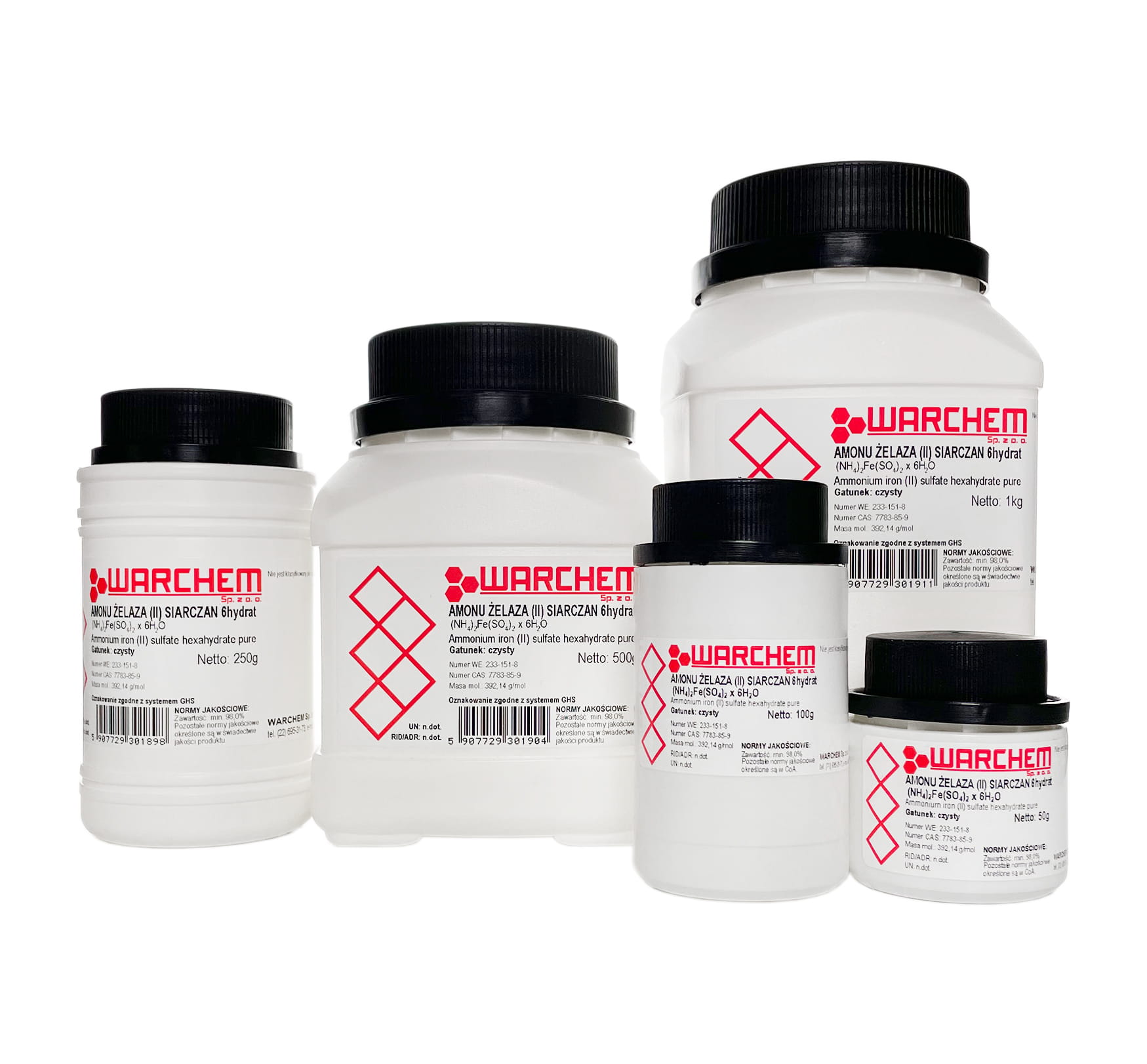 AMMONIUMEISEN(II)SULFAT 6hydrat - rein 50g WARCHEM