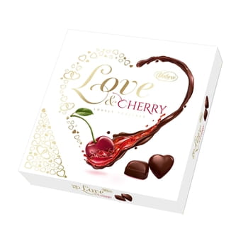 Love & Cherry Schokoladenschachtel 198g