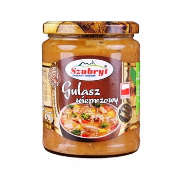 Schweinegulasch Szubryt 470g