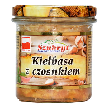 Wurst mit Knoblauch Szubryt 300g