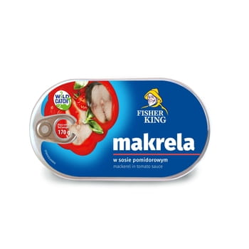 Makrele in Tomatensauce 170g Fisherking