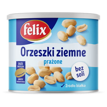 Erdnüsse geröstet ohne Fett, ohne Salz Felix 140g