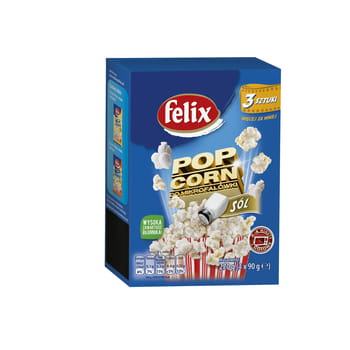 Mikrowellen-Popcorn gesalzen Felix 3x90g