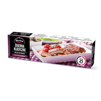 Fleisch Langsam gegarte Rippchen +50 g Morlina-Barbecue-Sauce, ca. 600 g