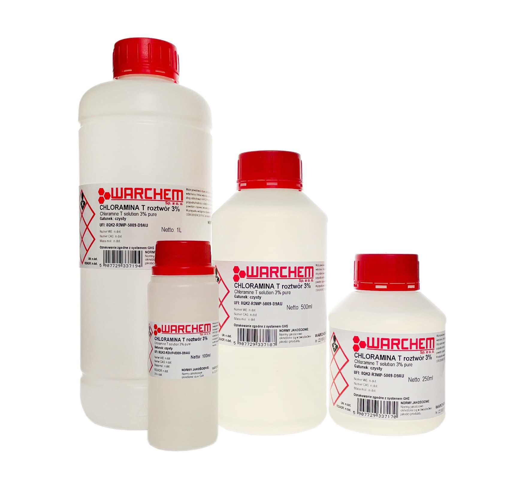 CHLORAMINE T Lösung 3% - rein 100ml WARCHEM