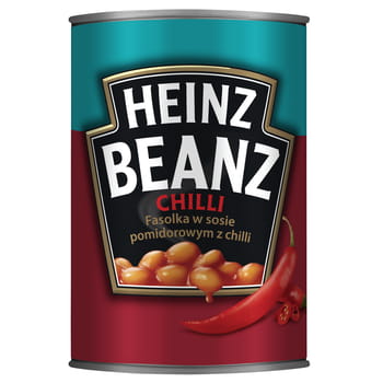 Bohnen in Tomatensauce mit Chili Heinz Beanz 390g