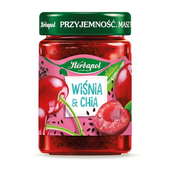 Kirsch-Chia-Marmelade Herbapol 280g