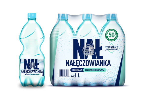 Nałęczowianka leicht kohlensäurehaltig 6x1l