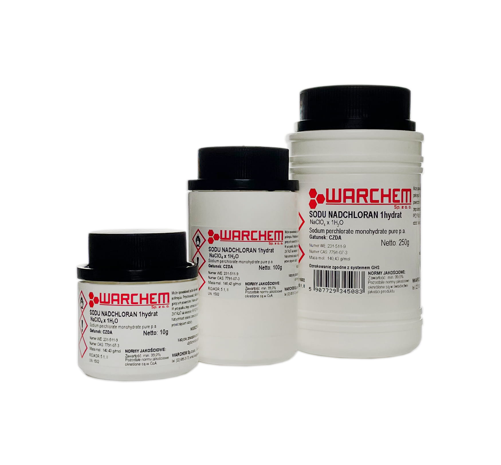 NATRIUMPERCHLORAT 1hydrat - REIN 10g WARCHEM